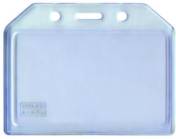  Buzunar PVC flexibil, pentru ID carduri, 85 x 54mm, orizontal, 5 buc/set, KEJEA - transparent
