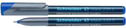 Universal permanent marker SCHNEIDER Maxx 220 S, varf 0.4mm - albastru