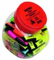  Mini textmarker 1-4 mm NOKI 9100-40 5 culori 40 bucati/borcan