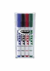 Marker tabla Fibracolor Hi-Text 580WBM 4/Blister