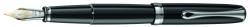 Stilou de lux DIPLOMAT Excellence A - black laquer - penita aurita 14kt
