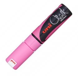  Marker creta UNI Chalk PWE-8K roz fluorescent