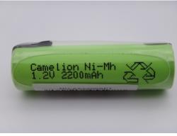 Camelion acumulator industrial R6, AA, 1.2V, 2200mAh Ni-Mh lamele pentru lipire Baterie reincarcabila