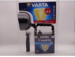 VARTA 18660 lanterna Work Light LED 4watt 435 cu baterie 6V 4LR25-2 metal
