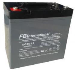FB International Acumulator 12V 65Ah VRLA, GEL 350x165x175mm FBinternational for ROMBAT DCG65-12