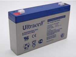 Ultracell acumulator 6V - 7Ah / 20hr UL 7 - 6 AGM VRLA UPS