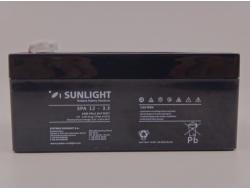 Sunlight 12V 3.3Ah baterie AGM VRLA SPA 12 - 3.3