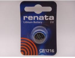 Renata Baterie litiu 3V RENATA CR1216 Baterii de unica folosinta