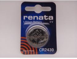 Renata CR2430 baterie litiu 3V blister 1
