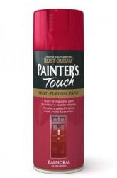 Rust-Oleum Vopsea Spray Painter’s Touch Gloss Grena / Balmoral Red 400ml red-balmoral-gloss