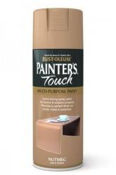 Rust-Oleum Vopsea Spray Painter’s Touch Satin Nutmag 400ml nutmeg-satin