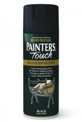 Rust-Oleum Vopsea Spray Neagra Painter’s Touch Satin Black 400ml satin-black
