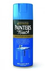 Rust-Oleum Vopsea Spray Painter’s Touch Albastru Lucios / Brillliant Blue 400ml brilliant-blue-gloss