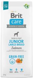 Brit Brit Care Dog Grain-Free Junior Large Breed cu Somon, 12 kg