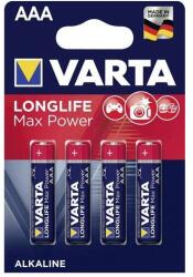 VARTA Longlife Max Power extra tartós mikró elem 4 darab (60493)