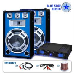 Skytronic Set PA Seria Blue Star "Beatstar" 2000W (BS-Beatstar) (BS-Beatstar)