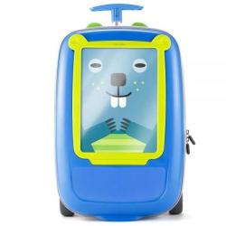 Trunki Benbat GoVinci albastru/verde Valiza