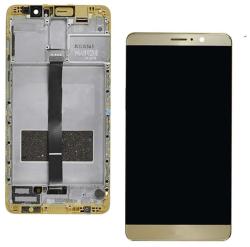 Huawei NBA001LCD2023 Huawei Mate 9 arany OEM LCD kijelző érintővel kerettel, előlap (NBA001LCD2023)