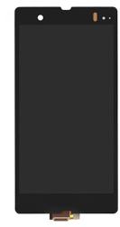 Sony NBA001LCD1562 Sony Xperia Z L36h fekete OEM LCD kijelző érintővel (NBA001LCD1562)