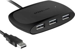 SPEEDLINK Snappy Slim 4-port USB 2.0 (SL-140010-BK)