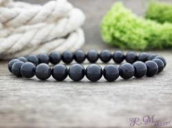 R. M. ékszer Feloldódás arany obszidián ásvány karkötő (9934-RM-17)