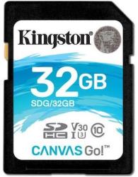 Kingston SDXC Canvas Go! 32GB C10/U3/V30 SDG/32GB
