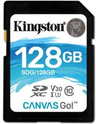 Kingston SDXC Canvas Go! 128GB C10/U3/V30 SDG/128GB