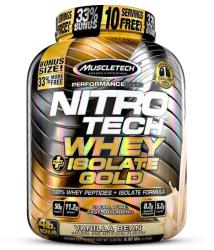 MuscleTech Nitro Tech Whey Isolate Gold 1800 g