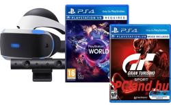 Sony PlayStation PS4 VR + Camera + VR Worlds + Gran Turismo Sport (PS719950066)