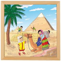 Educo Puzzle Minunile Lumii - Piramidele - Educo (E523265)