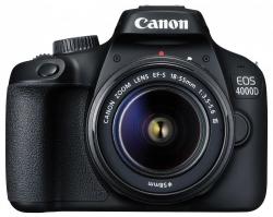 Canon EOS 4000D + EF-S 18-55mm III (3011C018AA) Aparat foto