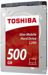Toshiba L200 2.5 500GB 5400rpm 8MB SATA3 (HDWK105UZSVA)