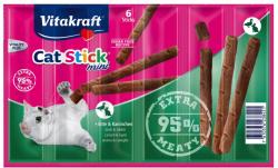 Vitakraft Cat-Stick mini lazaccal és pisztránggal 12x6g