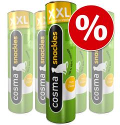 Cosma Snackies XXL macskasnack tonhallal 5x25g