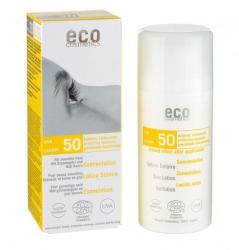 eco cosmetics Lotiune fluida de protectie solara FPS 50 cu goji si rodie Eco Cosmetics
