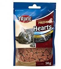 TRIXIE Premio Hearts kacsás és lazacos jutalomfalatok 50g