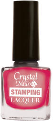 Crystal Nails - STAMPING LACQUER NYOMDALAKK - CHROME PINK - 4ML