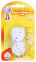 Baby Bruin 4 db Baby Bruin Biztonsági konnektorvédő, konnektorzár