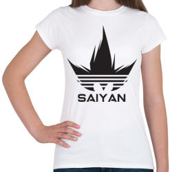 printfashion Saiyan - Női póló - Fehér (820961)