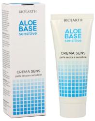 Bioearth Cremă Sens pentru piele sensibilă și uscată Aloebase Bioearth 50-ml