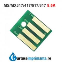 Compatibil Chip Lexmark MX417 MS417 8K5 MX517 MX compatibil