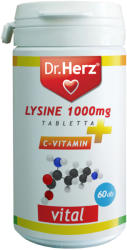 Dr. Herz Lysine 1000 mg + C-Vitamin Tabletta 120 db