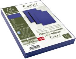 Exacompta sötétkék bőr hatású karton (A4, 270 g) (2790C)