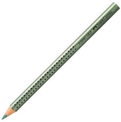 Faber-Castell Faber-Castell: GRIP 2001 Jumbo színesceruza metál zöld (110985)