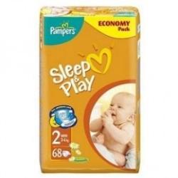 Pampers Sleep & Play 2 Mini 3-6 kg 68 db