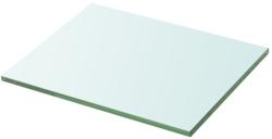 vidaXL Raft din sticlă transparentă, 20 x 25 cm (243805) Raft