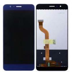  02350USN Huawei Honor 8 kék LCD kijelző érintővel (02350USN)