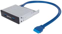 Manhattan SuperSpeed USB 3.0 2 port (162661)