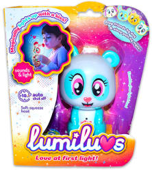 LUMILUVS Világító Állatkák - Türkiz maci