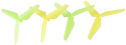 SYMA X5C-20C-3-sided-blades yellow-green Három ágú rotorlapát sárga-zöld szett 4db. -os